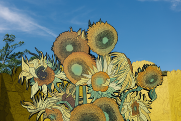 All His Flowers In The Round