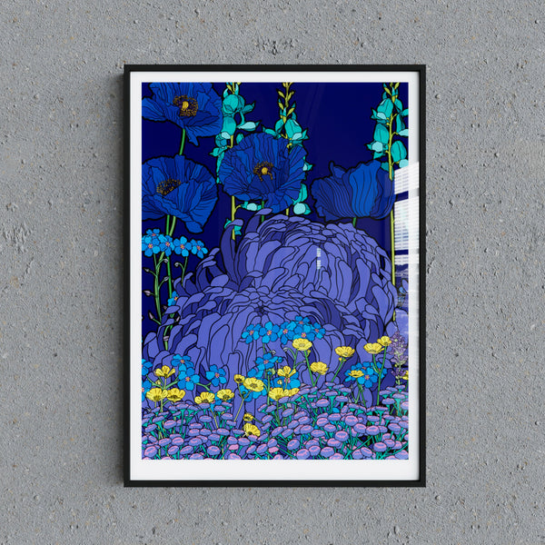 Midnight Chrysanthemum 1 - open edition