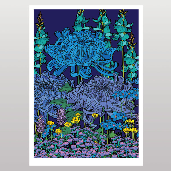 Midnight Chrysanthemum 2 - open edition